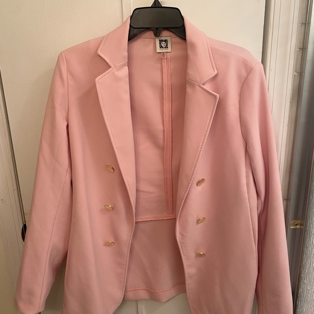 Anne Klein Pink Women's Blazer